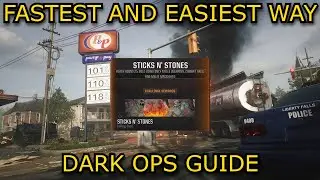 Easiest Guide to Sticks and Stones Dark Ops Challenge l Black Ops 6 Zombies
