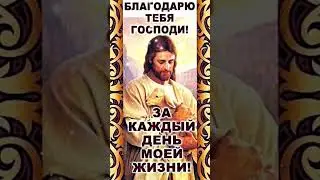 Господи спасибо за всё что делаешь для меня!!! 