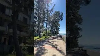 Прямо на берегу моря: заброшенный дом в Кобулети