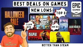 Don’t Miss These CRAZY Epic Games Sale Deals 🎮 GTA 5, RDR2, Witcher 3, Hogwarts Legacy 👻