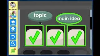 ABC Mouse 062- Level 10 Lesson 2 - All About the Story - Main Idea Machine