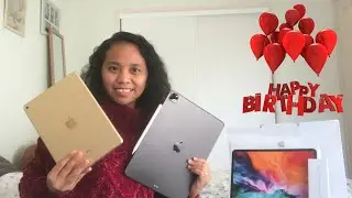 iPad Pro 12.9inch 1TB 4th generation 2020  & Apple Pencil Birthday Gift Unboxing || Lebee Ongco 92