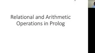 Relational and Arithmetic Operations in Prolog