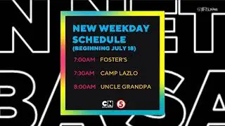Cartoon Network on TV5 - New Weekday Lineup (7-18-2022)