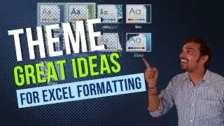 How to Use Theme in Excel Or How to Apply Excel Themes