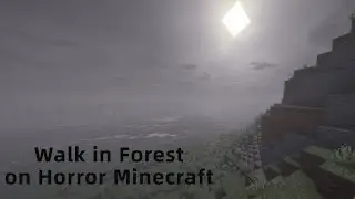 Прогулка по лесу в Хоррор Майнкрафт #horrorMinecraft
