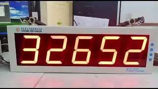 ESD Sleek 901C 5digit, 4 inch Modbus Display