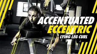 Accentuated Eccentric -Lying Leg Curl  / Poliquin Leg Curl Exercise Demonstration
