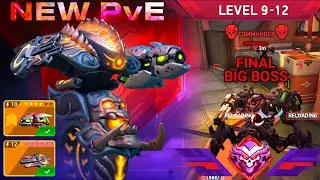 Final BOSS Fight - Level 9 to 12 - Killshot Onslaught New PvE Mode - Mech Arena Robots