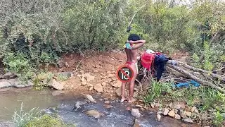 How African Zulu Princess N£k£d Ritual Bath
