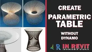 Parametric Tables Type : 1 _ Modelling in Revit