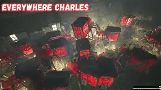 SPAWN 100 CHARLES AND TRY TO STOP CHARLES BY BLOCK HIM | CHOO CHOO CHARLES OUTWITT MOD GAMEPLAY