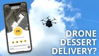 Dessert delivered by a DRONE? Flytrex- Holly Springs