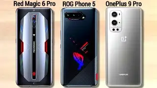 ZTE nubia Red Magic 6 Pro VS ROG Phone 5 VS OnePlus 9 Pro | #GamingMobile | #MobileTechTube