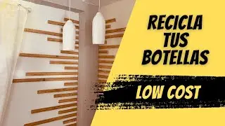 LAMPARA DISEÑO LOW COST!! Aprende a hacer esta lamparas por menos de 10€ !!