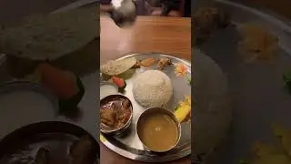 Dal bhat power 24 hour #thakali #khana #purenepali #yshorts #viral #Nepal #atpokhara