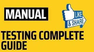 Manual Testing Complete Guidance With example l Manual Testing complete knowledge l