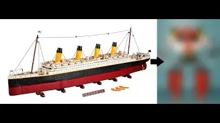 THE GREATEST LEGO TITANIC MODEL EVAR!!!