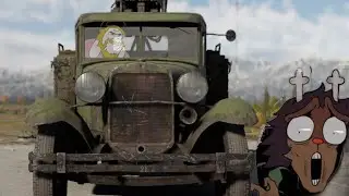 Asgore drives his truck in war thunder and crashed into a tank