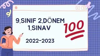 9. Sınıf Almanca  2.Dönem 1. Yazılı 2022-2023 Dönemi