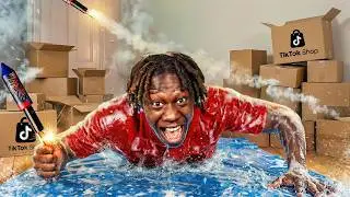 THE WORST TIKTOK ITEMS! (I destroyed my room...)