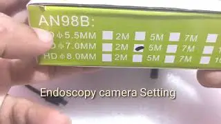 Endoscopy Camera Set-up