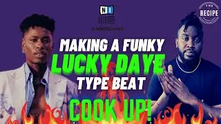 Making a funky Lucky Daye type Beat