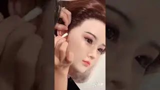 리얼돌 눈썹 인모 식모하는 영상