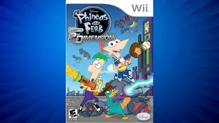 [COMPLETE] - Phineas and Ferb: Across the 2nd Dimension - Nintendo Wii😗