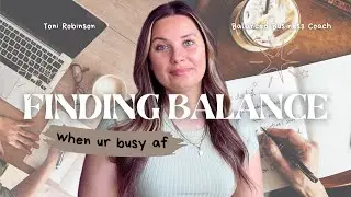 How I Release Stress & Create Balance During Busy Times