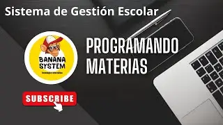 ✔😉🏨Sistema para Colegios 2024 - Programando Materias👌