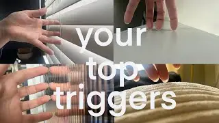 YOUR Favorite Triggers - Textured Scratching & Tapping ASMR