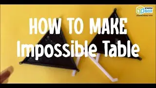 Impossible Table | Make a 3D Printed Impossible Table at Home | Sparkle Box | DIY | Do it Yourself