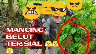 MANCING BELUT TERSIAL !!! bukanya mancing malah mencari janda viral 😂😀