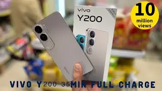 35min Full Charge 🔥🔥 Vivo Y200 | 8+256