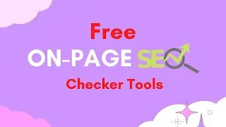Best ON-PAGE SEO Free Checker Tool Step By Step Bangla Tutorial (2021) | Zahidul Islam