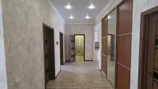 Дом в Белгороде с отделкой под ключ, благоустройством и встроенной мебелью. строили под заказчика.