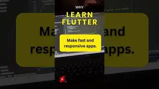 Why Flutter Learn YouTube Short #flutter #shorts #coding #developer