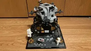 Lego Apollo 11 Lunar Lander Build! (