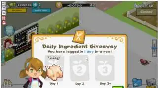 Restaurant City - 1 Click per 550K coins (Database)