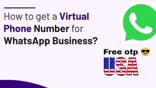 How to get Free Phone Number for verification | Free us number for whatsapp Unlimited