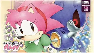 O Grande Aniversário da Amy (Sonic IDW Dublado PT/BR)