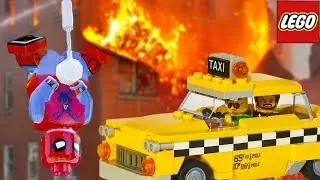 INCÊNDIO NO PRÉDIO E HOMEM ARANHA TAXISTA no LEGO Marvel Super Heroes EXTRAS #14