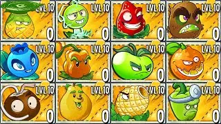 Plants Vs Zombies 2 | All RANDOM Fruits Power-Up! vs Deep Sea Gargantuar (PVZ2)
