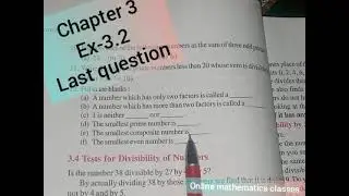 Class 6th math chapter 3 ex-3. 2 Playing with numbers #ncert6thmaths #cbseclass6math #6thclassmaths