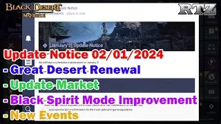 UPDATE NOTICE 02 JANUARI 2024 - Black Desert Mobile Indonesia
