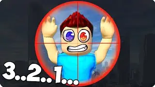 😨НЕ ОСТАНАВЛИВАЙСЯ ЧТОБЫ ВЫЖИТЬ В РОБЛОКС! ШЕДИ ROBLOX Gunfight Arena