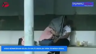 VIDEO BERCIUMAN DUA SEJOLI DI HALTE SEKOLAH VIRAL DI MEDIA SOSIAL