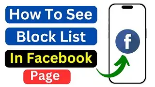 see blocked list on facebook page | How to check block list on your facebook page