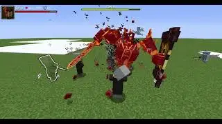Ignis(L_Ender's Cataclysm) Vs My Illager Boss - Minecraft Mob Battle